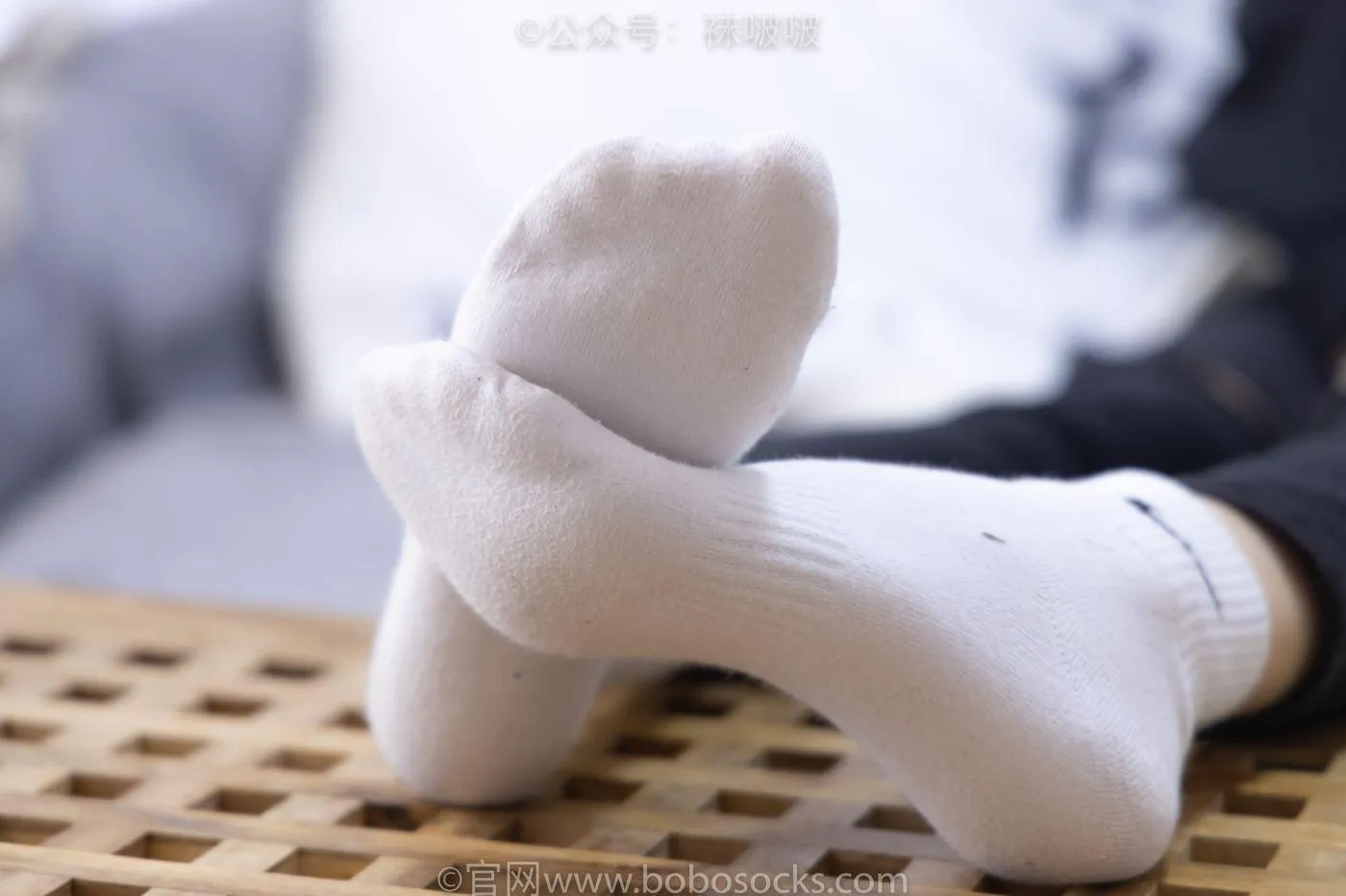 [BoBoSocks袜啵啵]NO.061 稚予-短靴、白棉袜、裸足 [145P]插图3
